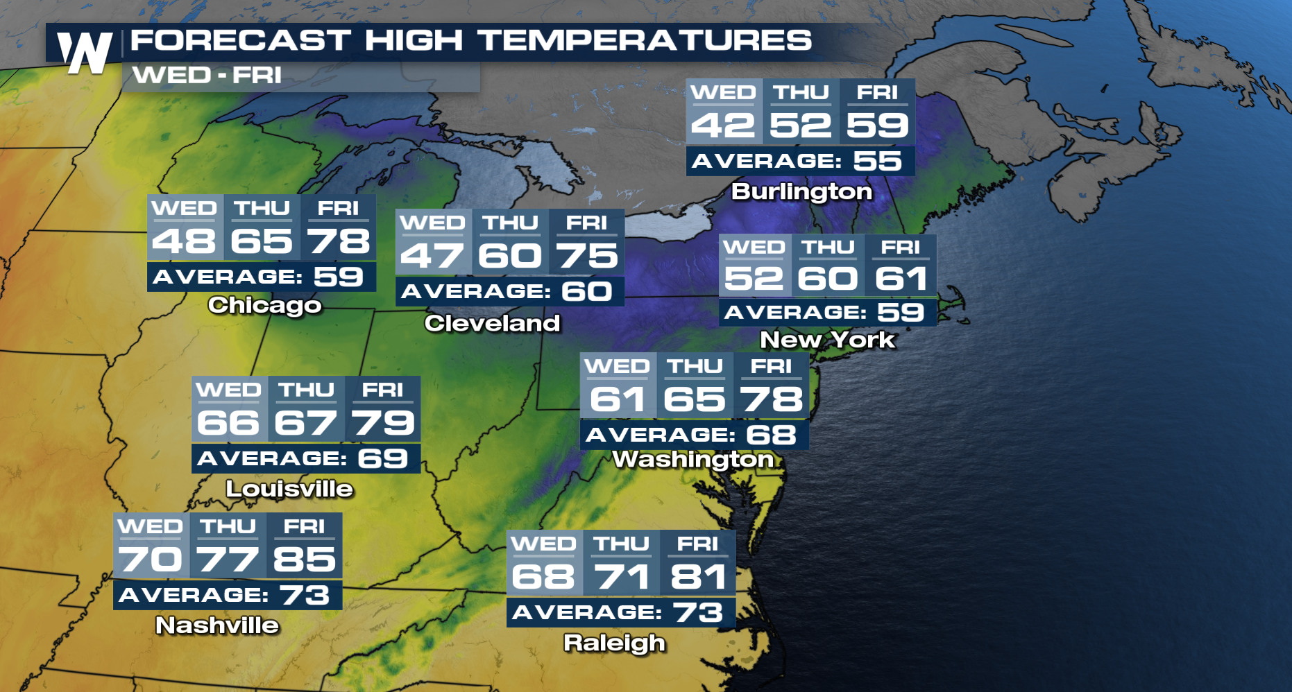 Cold Push for the Northeast - WeatherNation