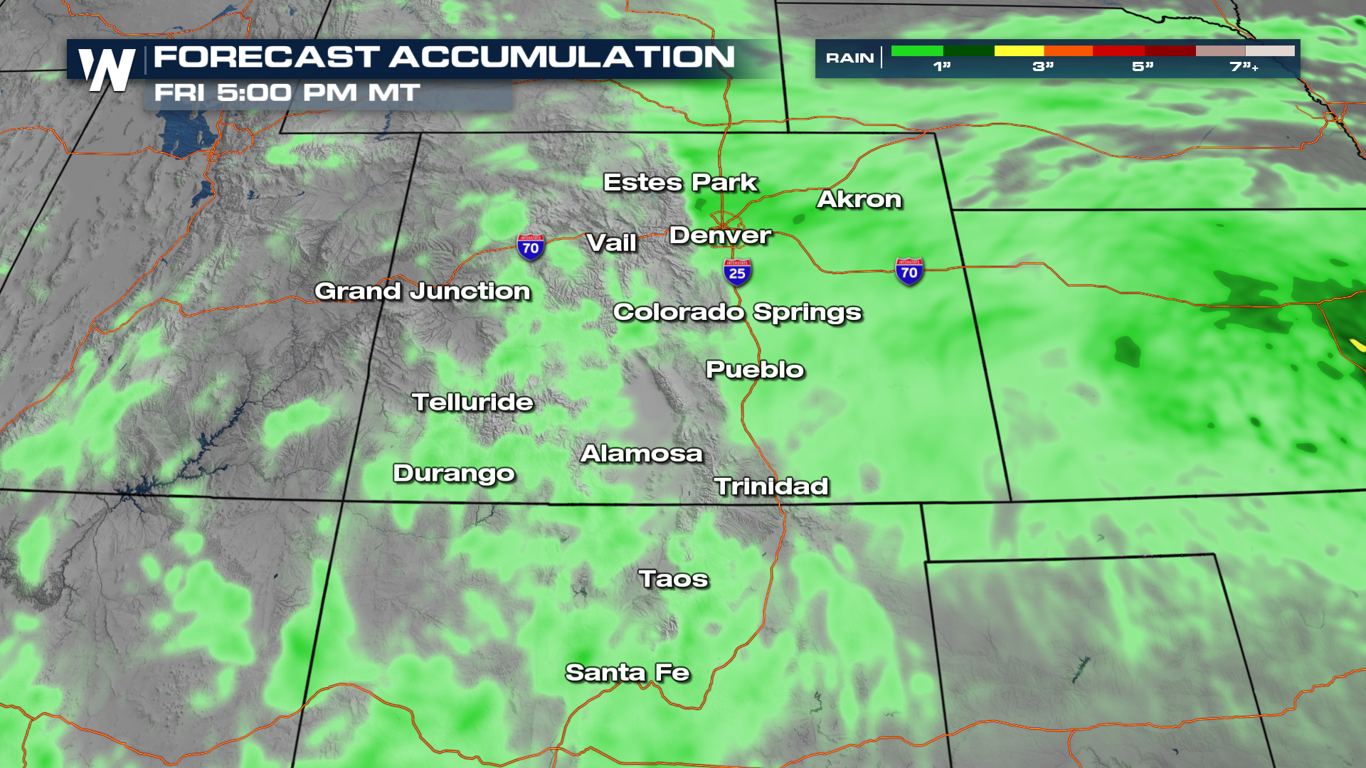 Major Spring Storm Continues With Rain & Snow For the Rockies ...