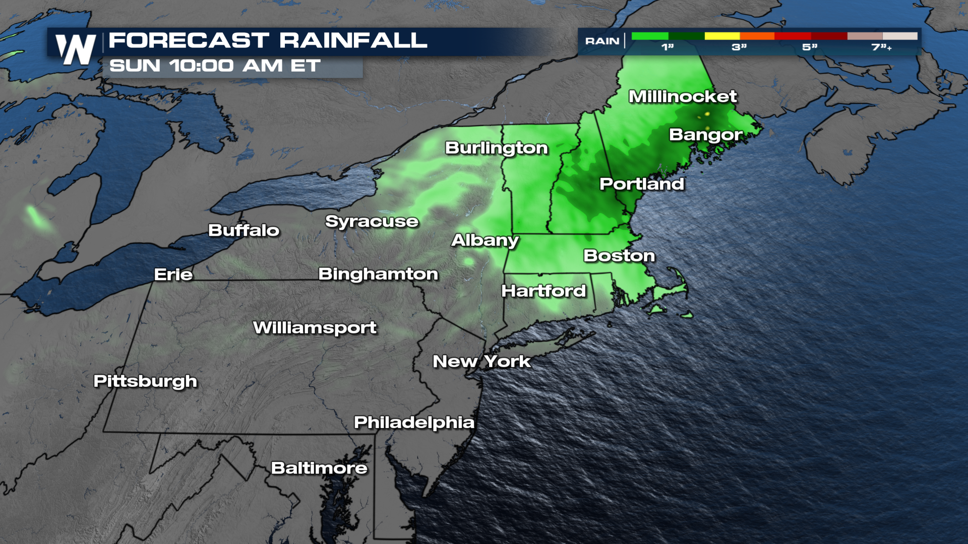 Flood Threat Lingers in New England Saturday - WeatherNation