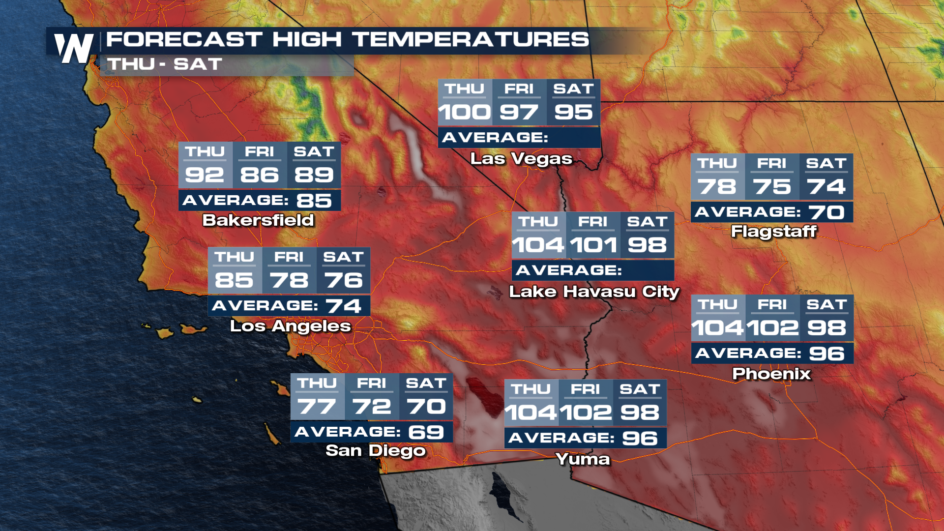 Southern California: Heat Advisories in Effect - WeatherNation