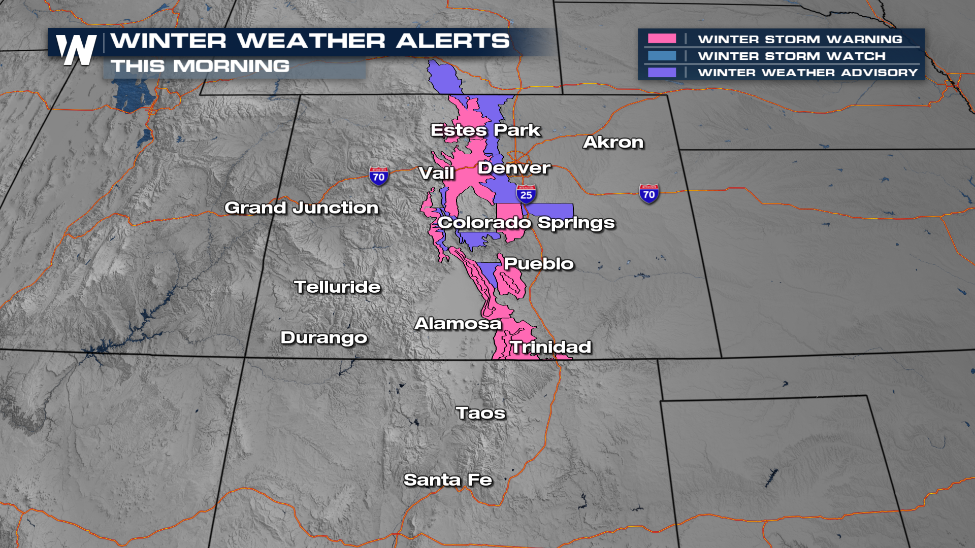 Maj Spring Major Spring Storm Continues With Rain & Snow For the Rockies ...