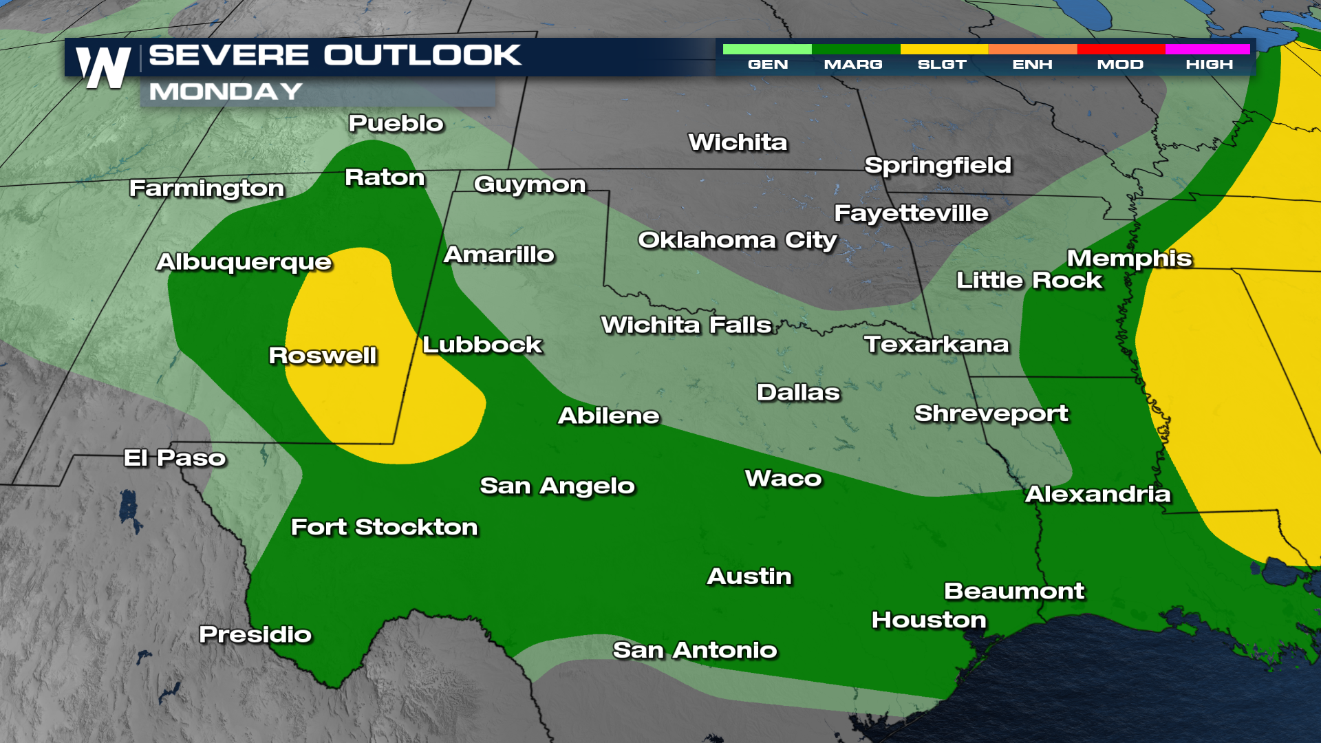 Severe Weather Outbreak In Southern Plains - WeatherNation