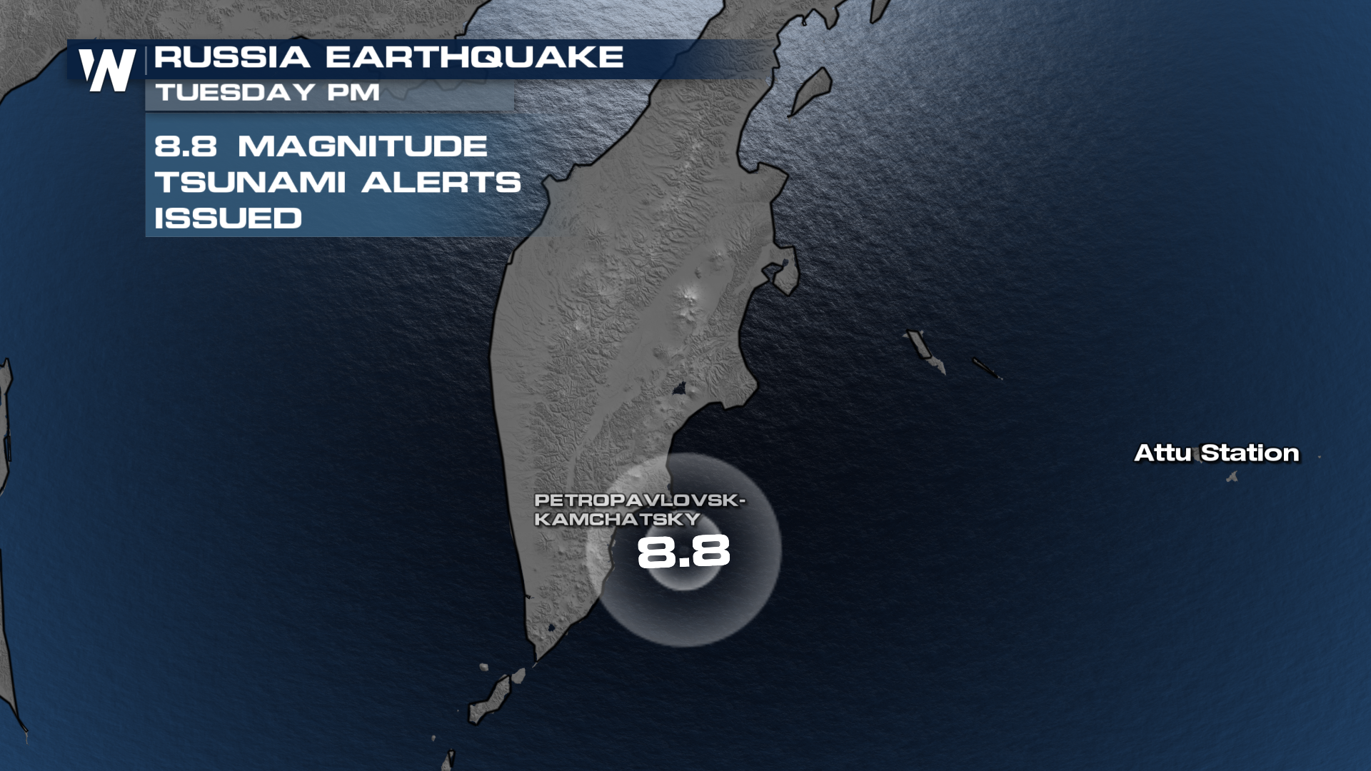 Russia earthquake center