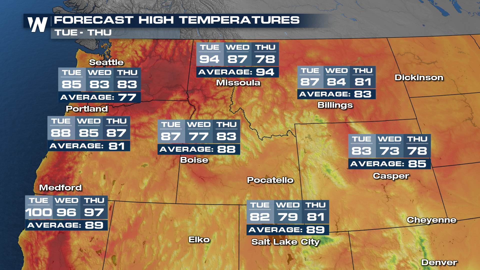 Heat Alerts Continue for the Northwest - WeatherNation