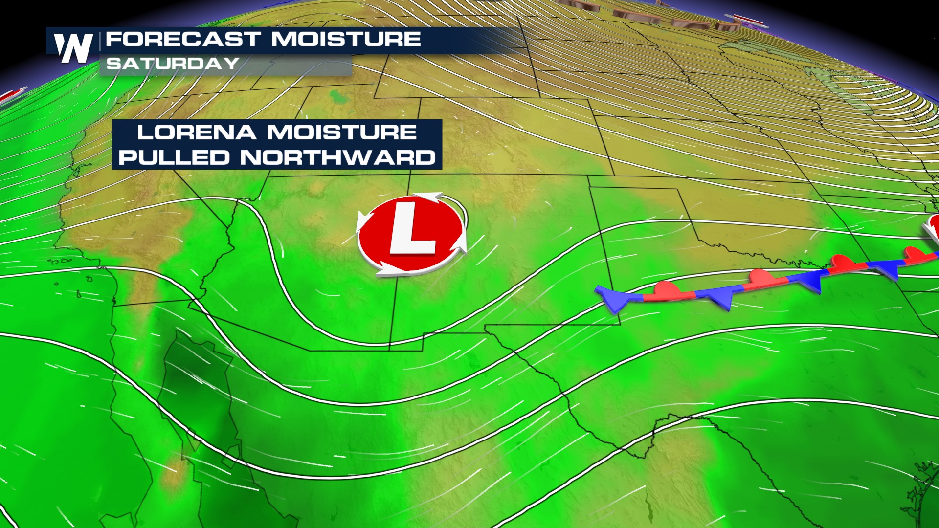 Moisture From Hurricane Lorena Hits The Southwest This Weekend