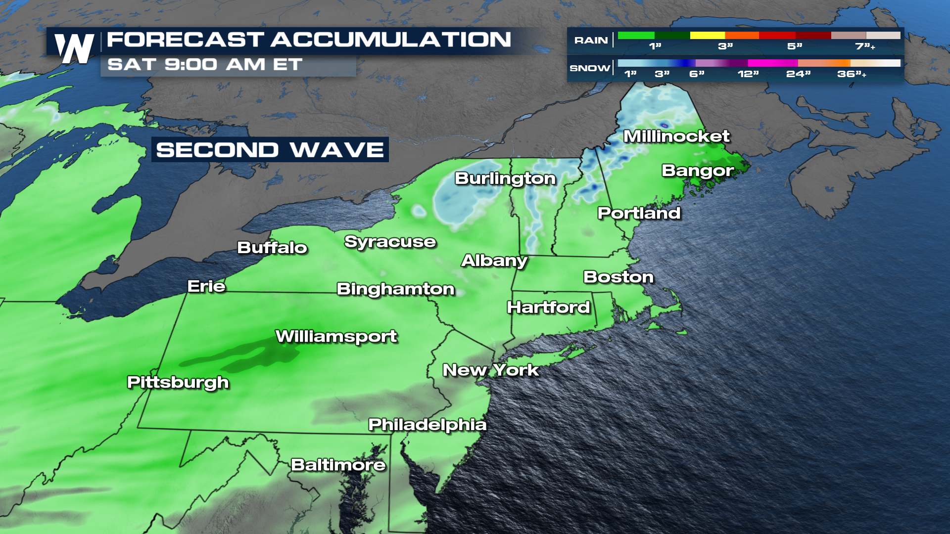 Windy and Stormy Weather For The Northeast - WeatherNation