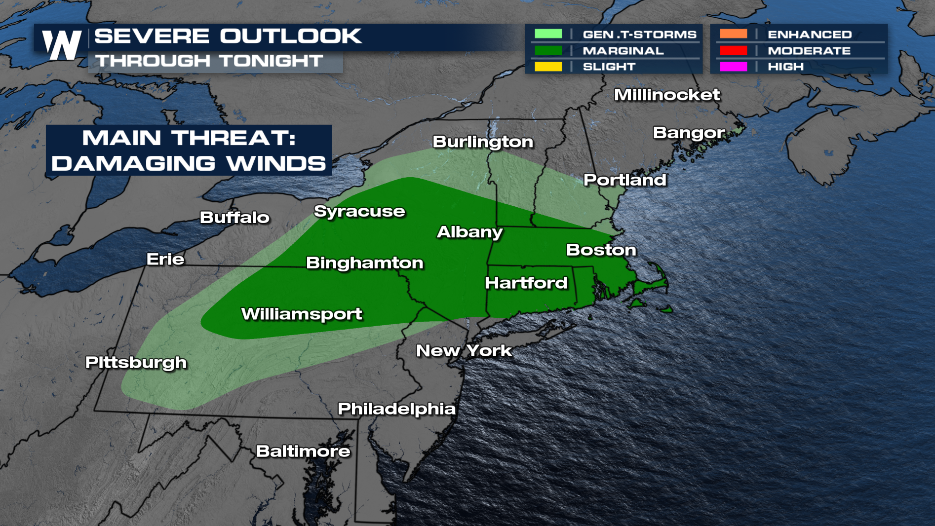 Windy and Stormy Weather For The Northeast - WeatherNation
