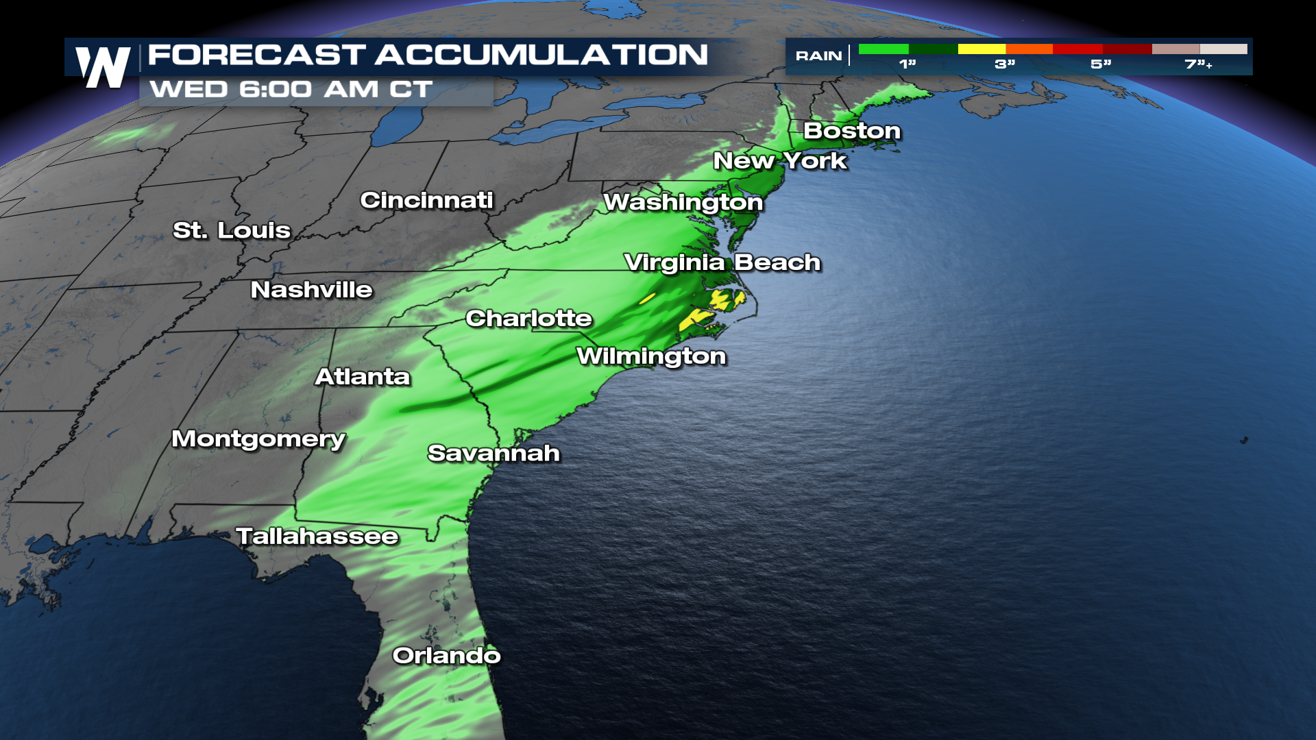 Gulf Low To Produce Rain & Storms Along Coast - WeatherNation