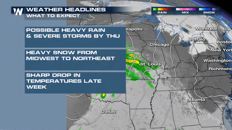 Late Week Storm System Brings a Different Pattern - WeatherNation