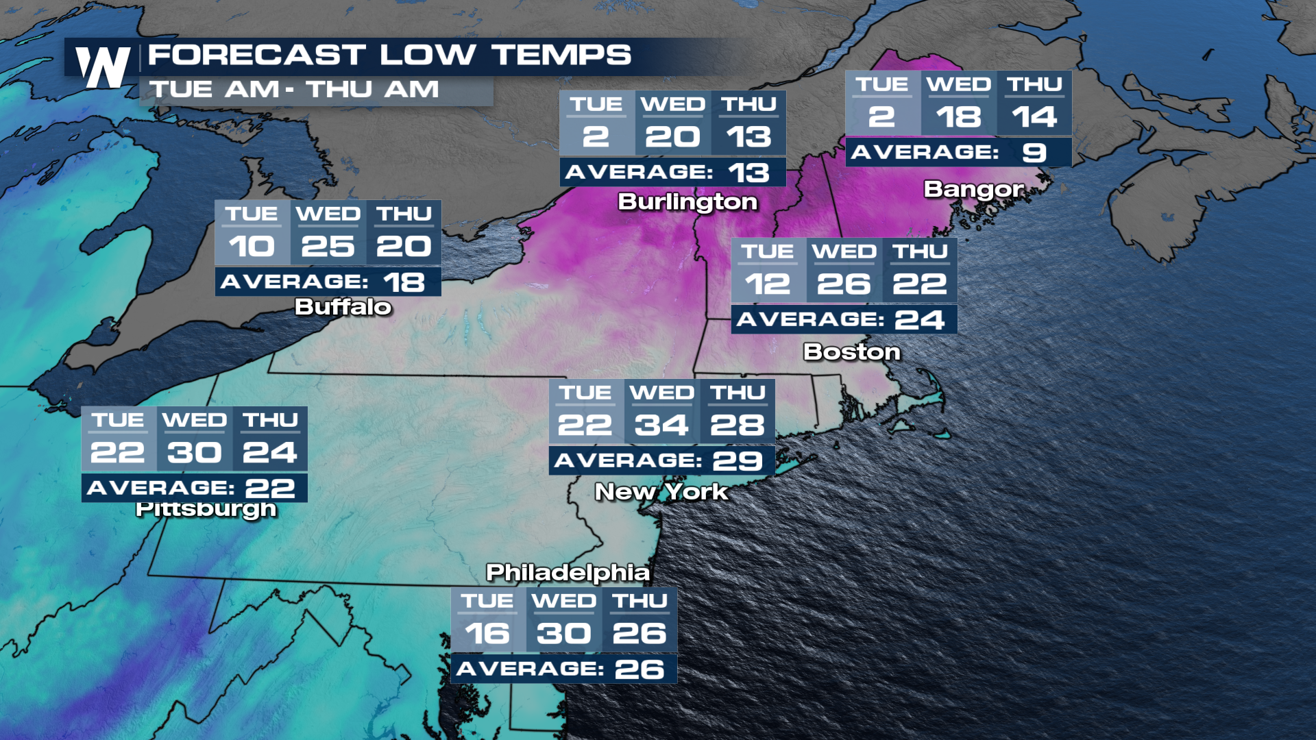 Cold Air Remains Across the Northeast - WeatherNation