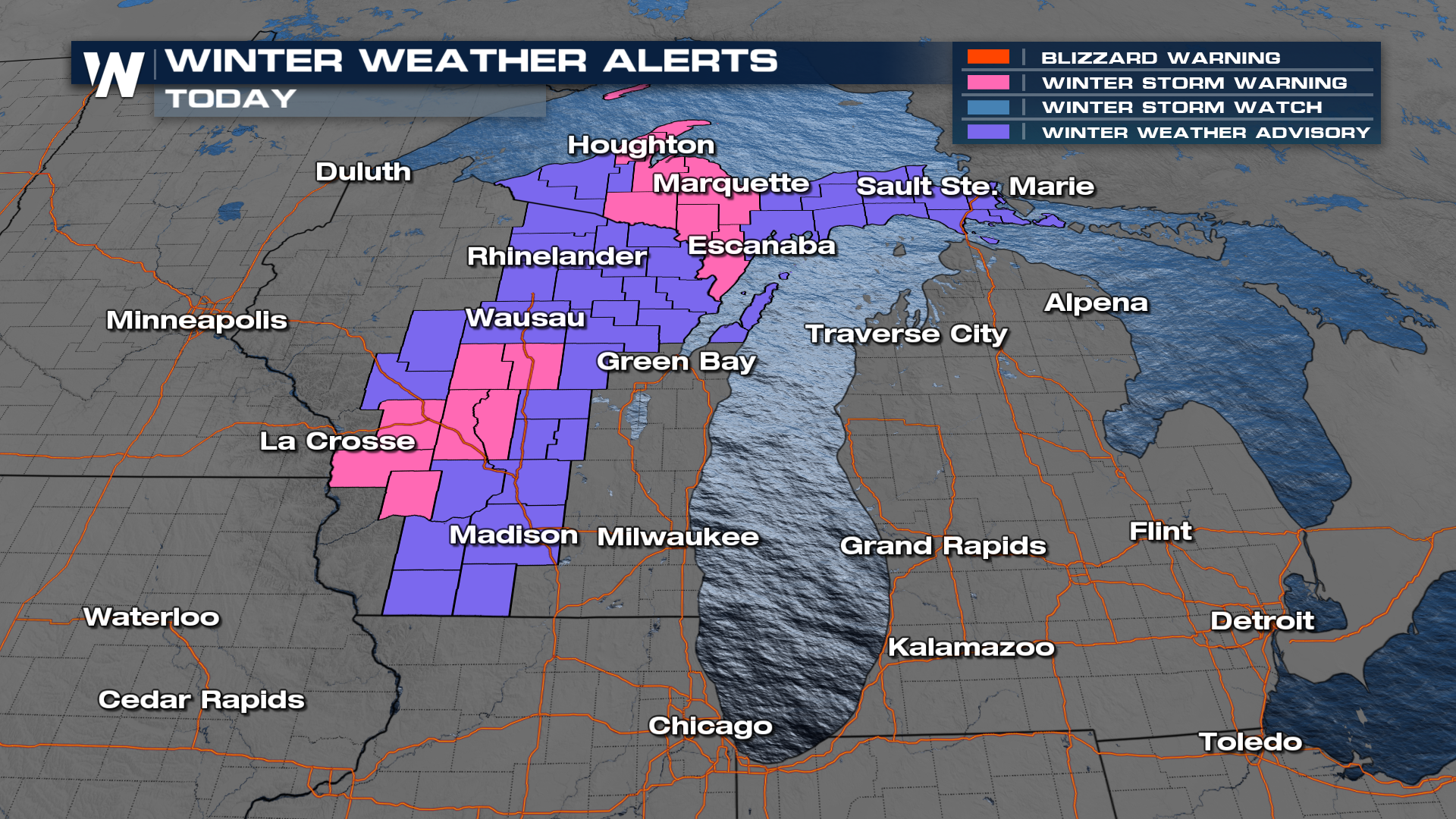 Heavy Snow Slams Parts of the Midwest, Lingers This Weekend - WeatherNation