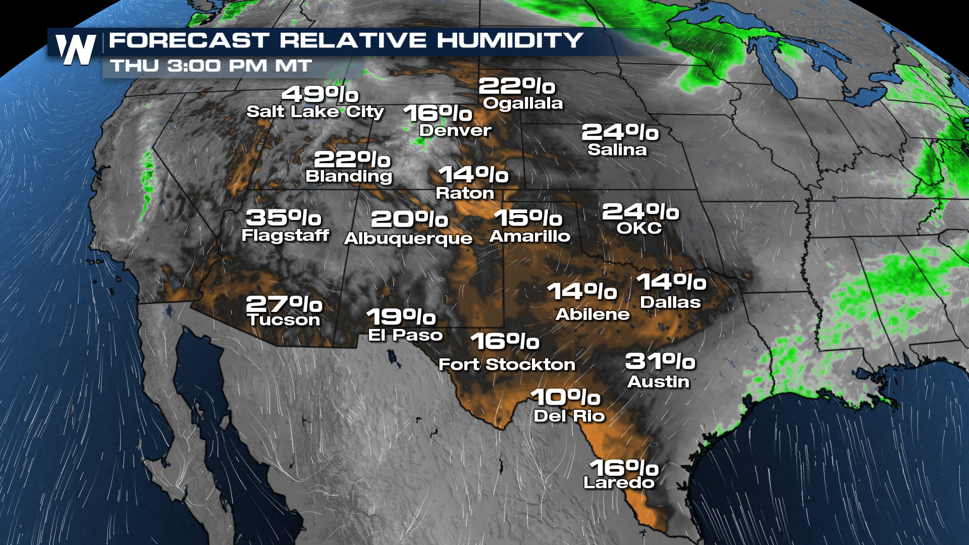 Elevated Fire Danger Across Southern Plains - WeatherNation