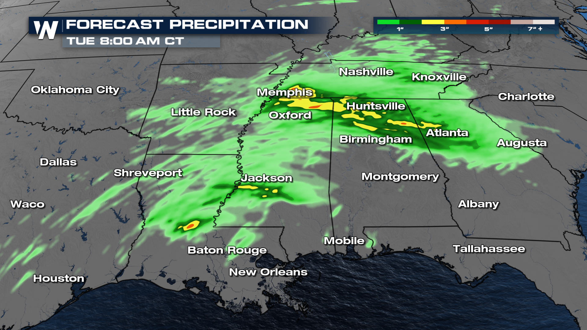 Severe Threat Through Tonight in South - WeatherNation