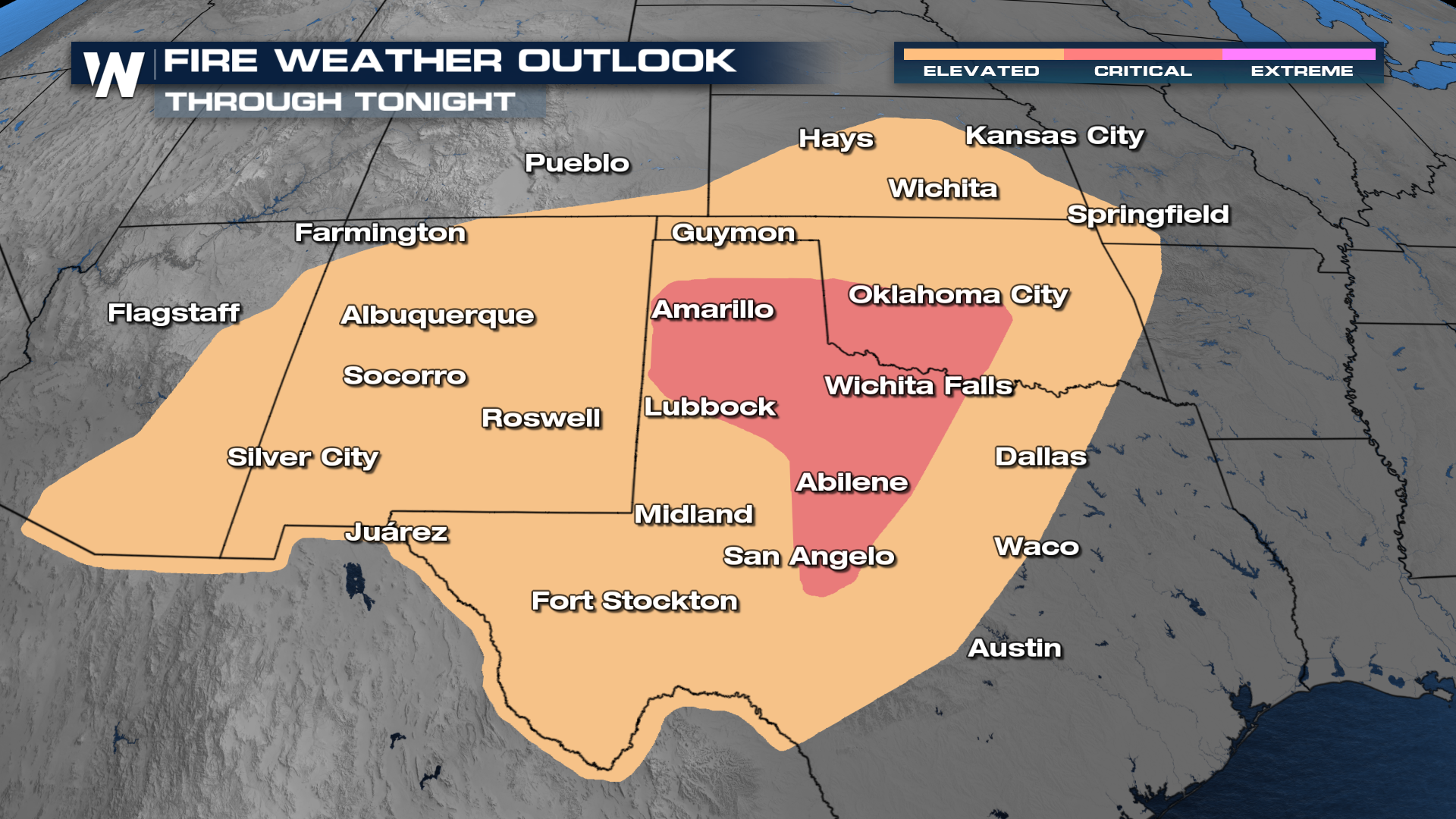 Fire Danger Continues Through the Weekend Across Central States ...