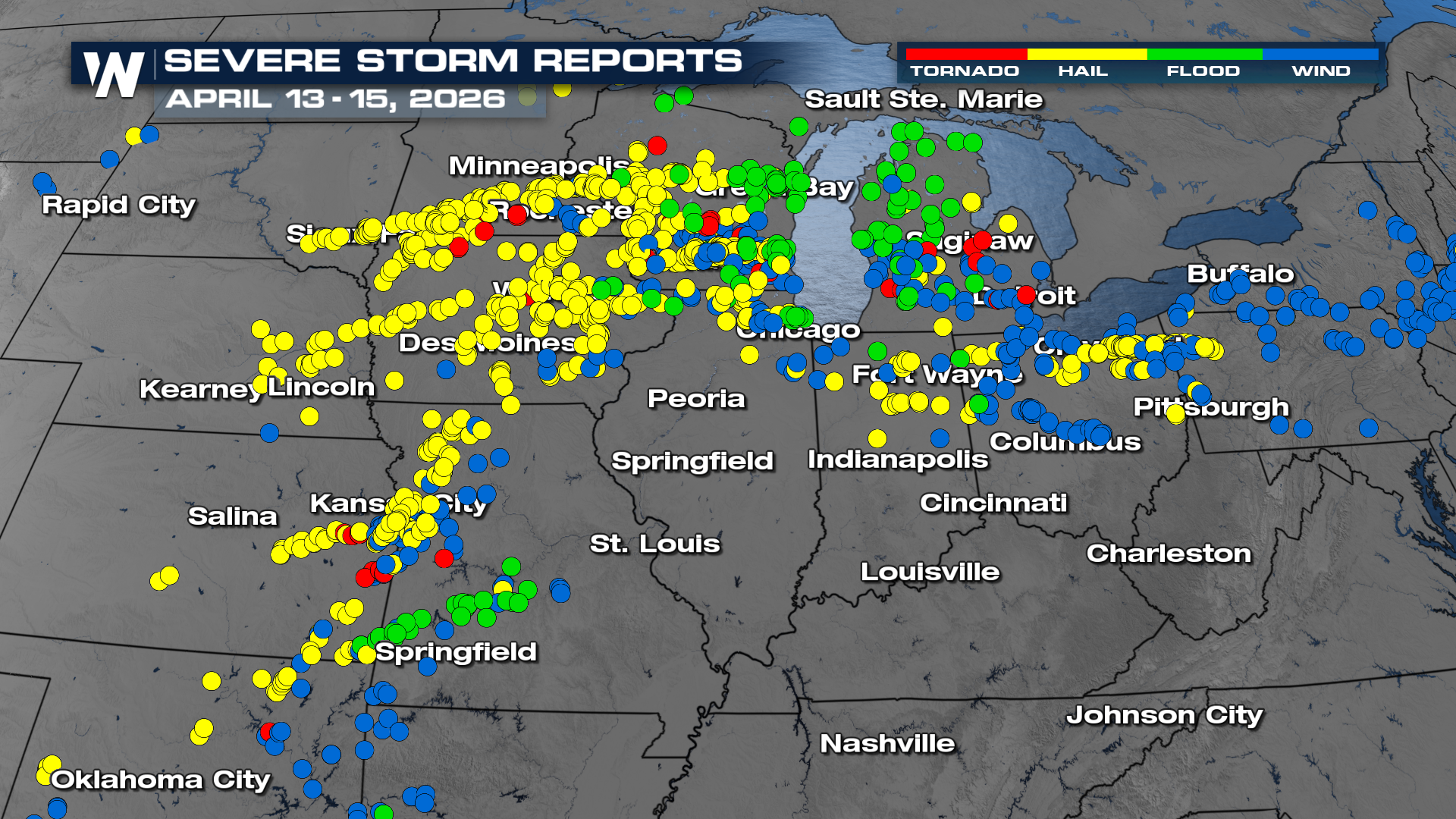 Severe Storms Leave a Mark on the Great Lakes - WeatherNation