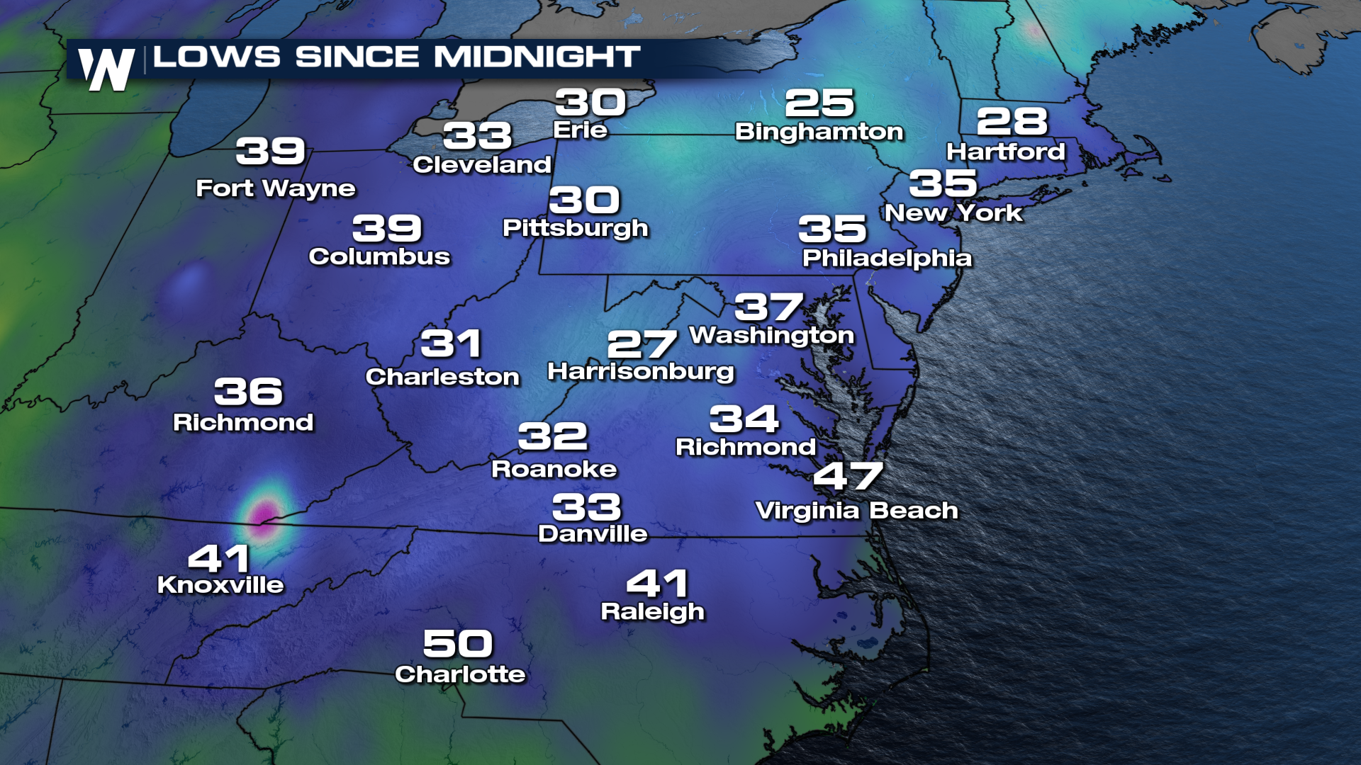 Cold Blast Prompts Frost and Freeze Alerts - WeatherNation