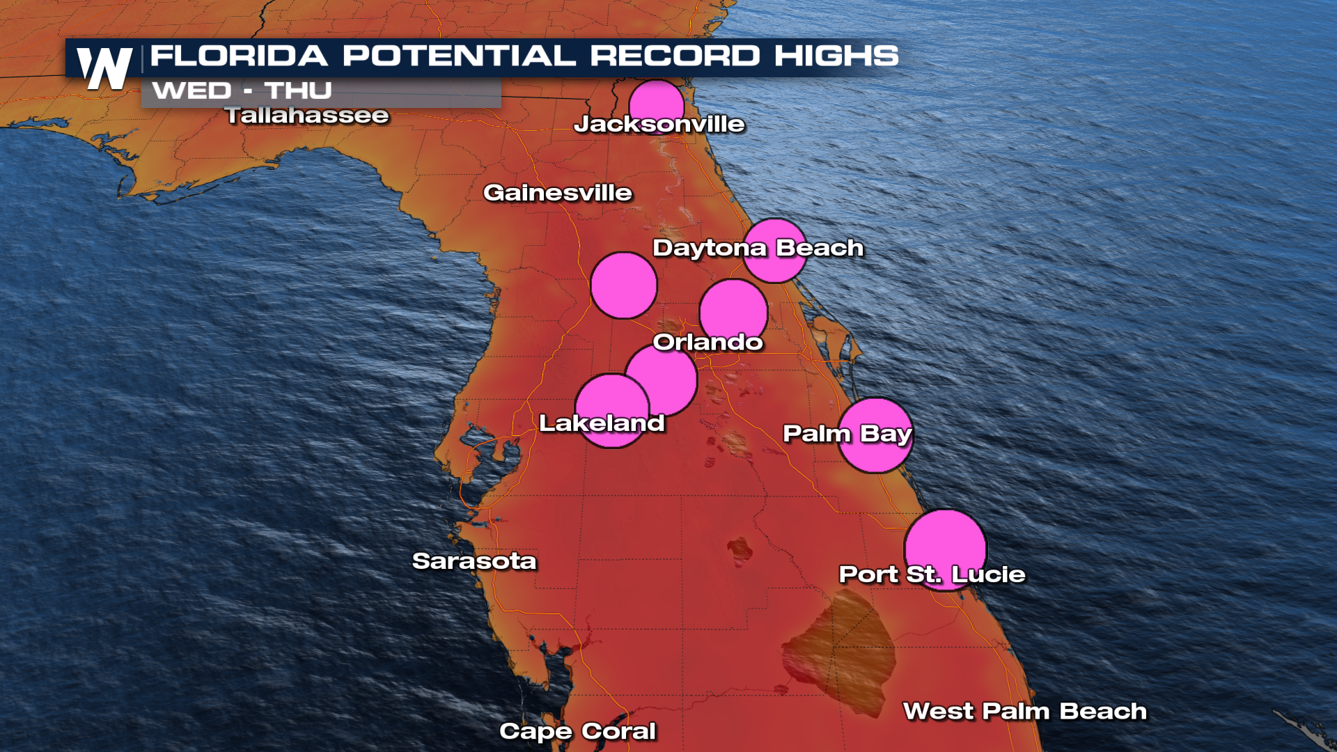 Florida Storms Bring Isolated Flooding - WeatherNation