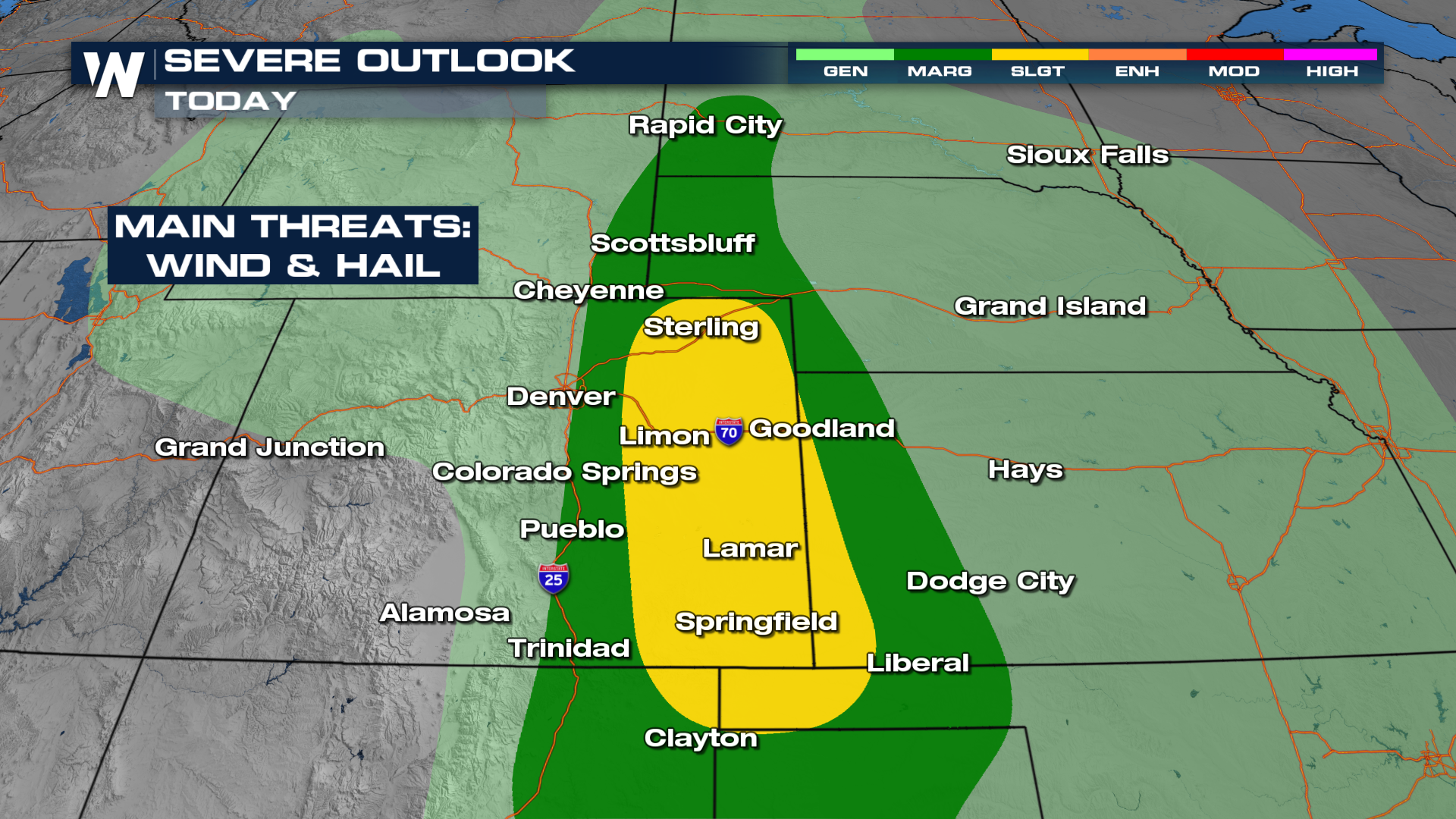Rockies Brace for Snow, Severe Storms as Cold Front Moves In ...