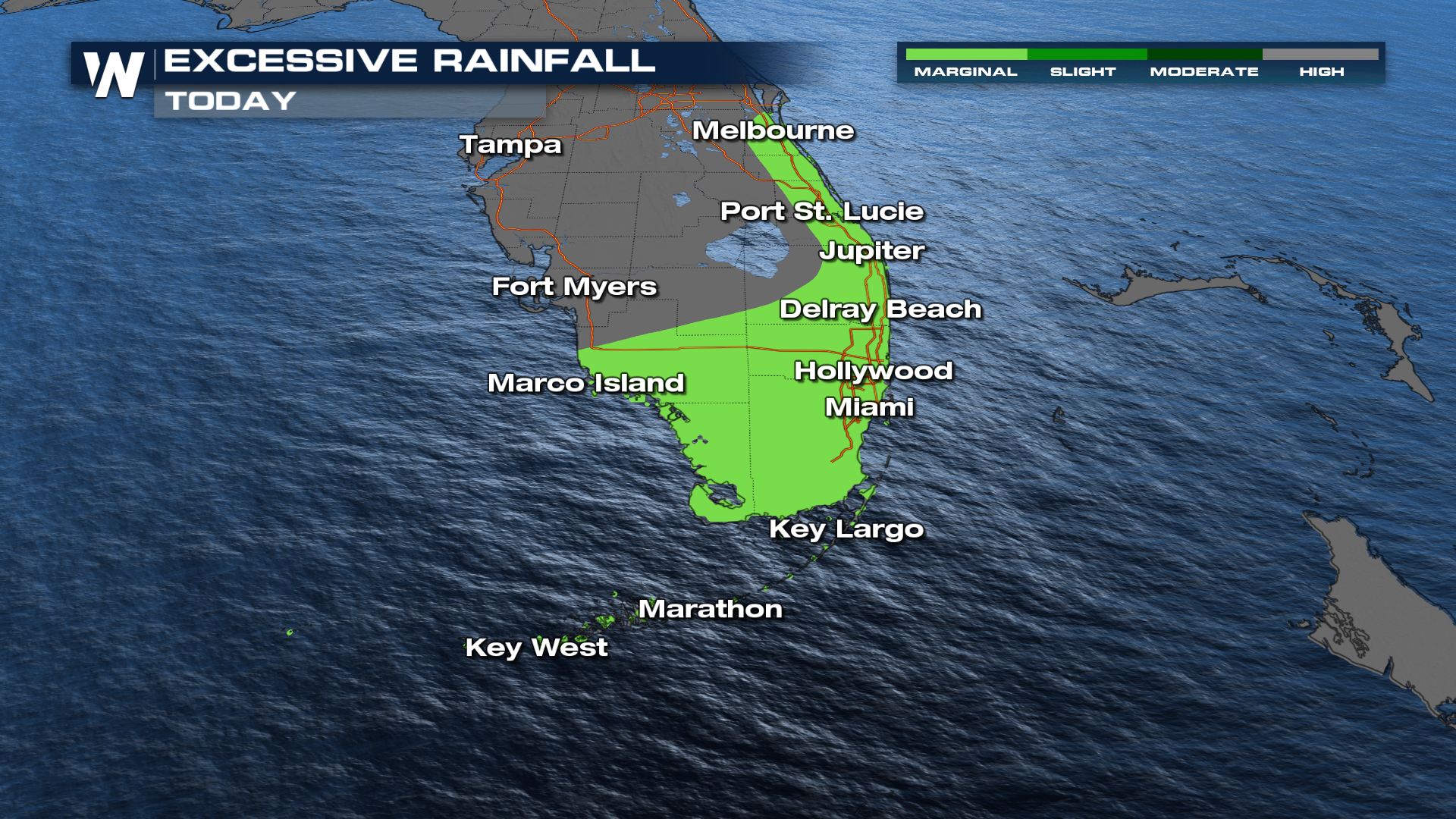 Heavy Rain and Flooding Threat Continues Across South Florida ...