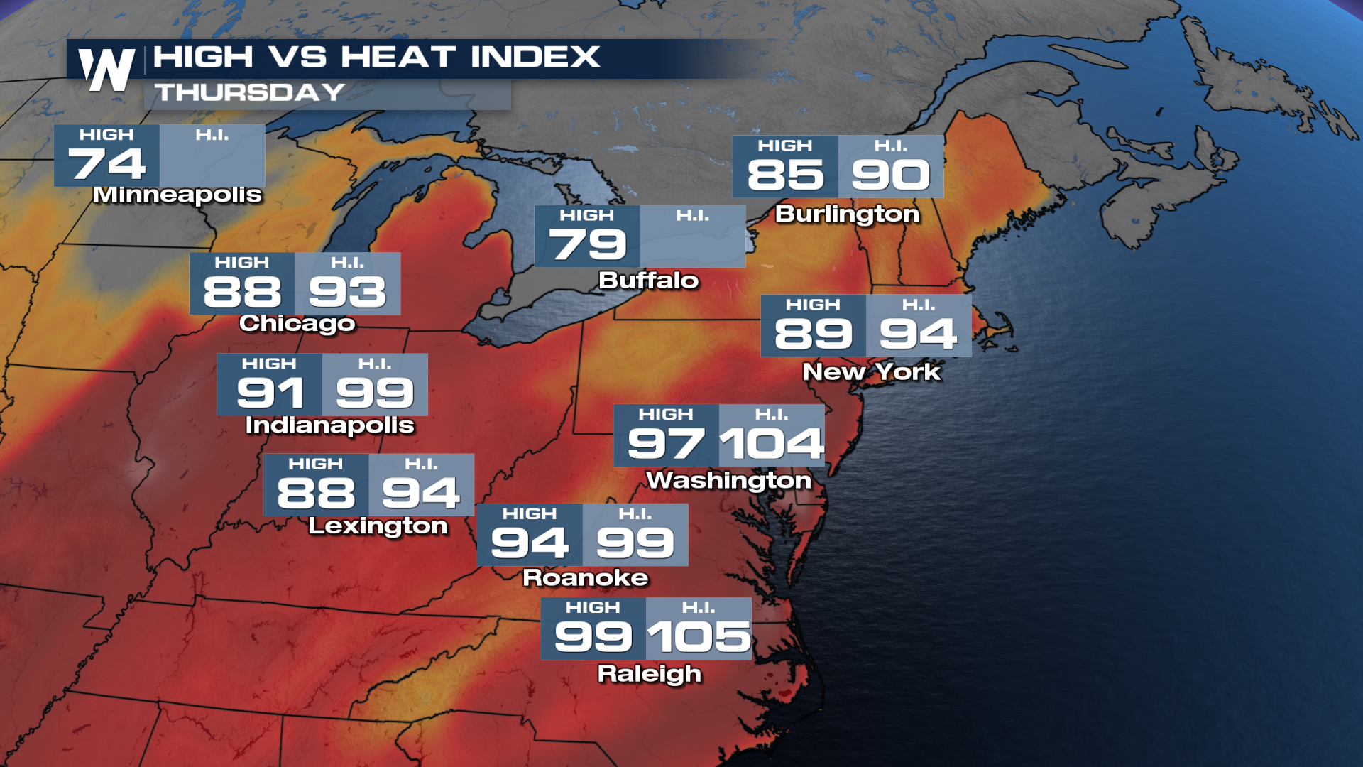 East & West Coast Weekend Heat - WeatherNation