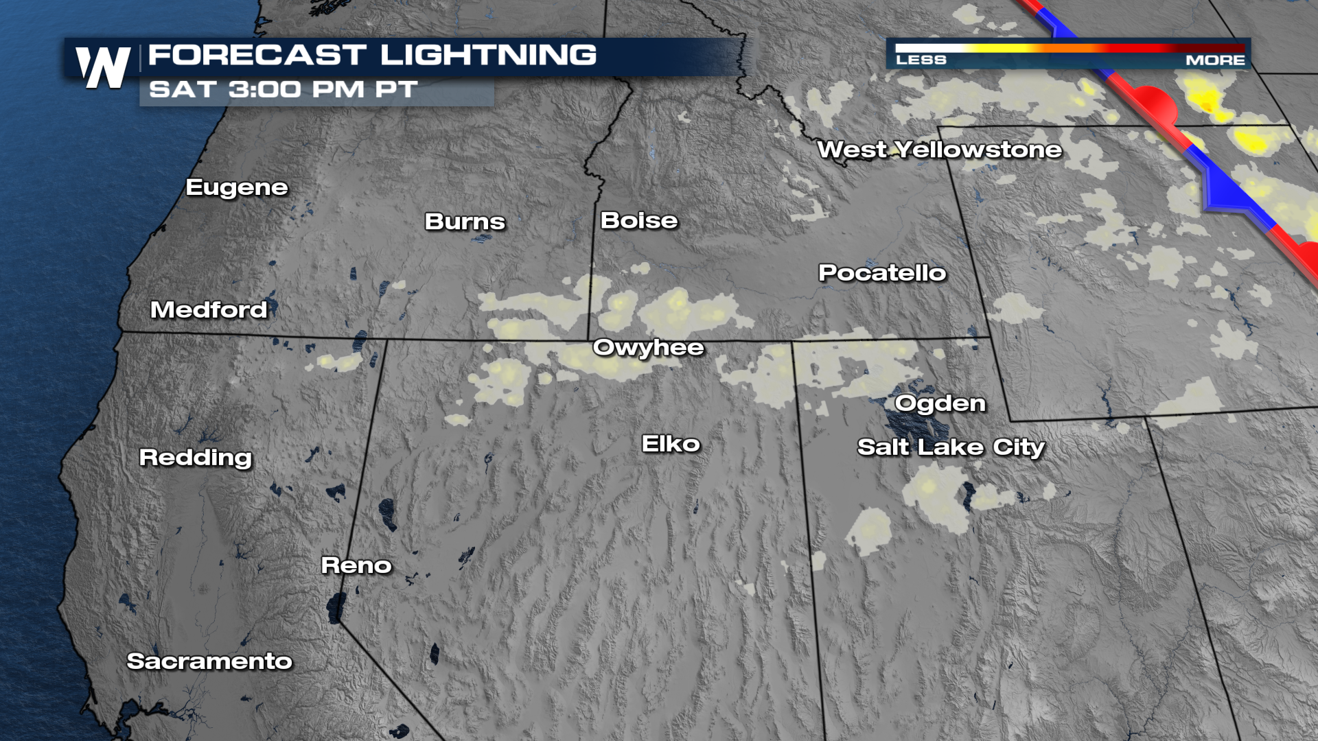 Dry T-Storms & Fire Danger in the West - WeatherNation