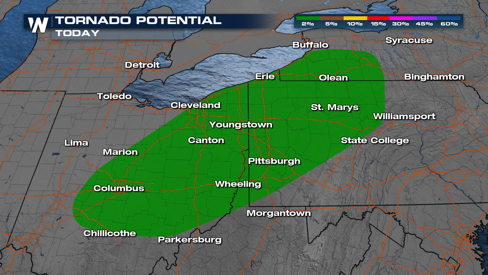 Severe Storms Hit the Midwest Again, Track East to End the Week
