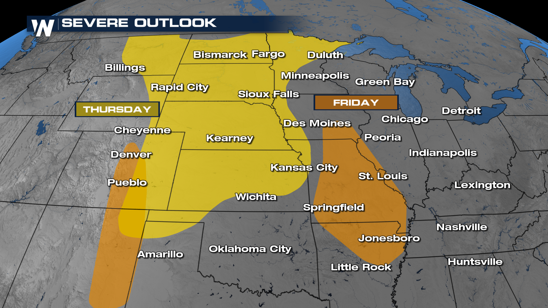 Severe Storm Threat Returns to the Midwest
