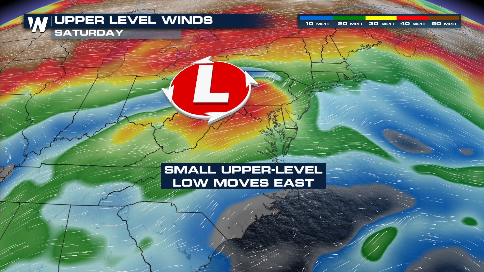 Low Pressure Keeps the East Stormy into the Weekend
